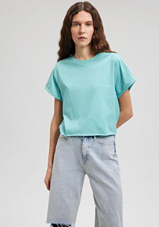 Mavi Crop Basic Tişört 168220-71463