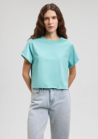 Mavi Crop Basic Tişört 168220-71463