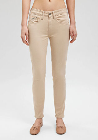Ada Mavi Premium Krem Gabardin Pantolon 1020586447