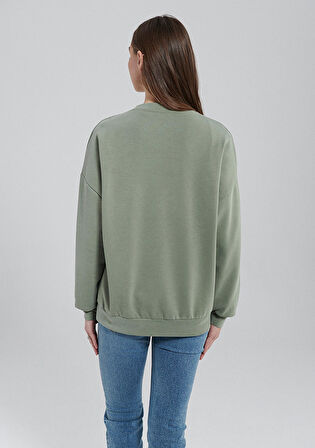 Mavi Lux Touch Yeşil Modal Sweatshirt 168837-71841