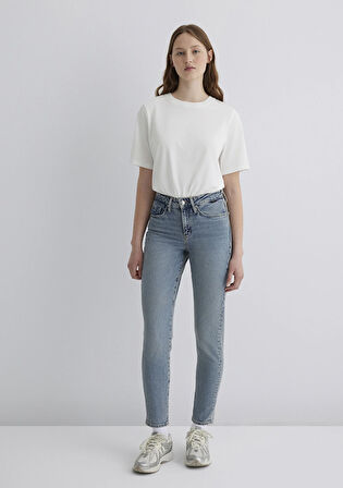 Cindy Classic Denim Açık Mavi Jean Pantolon 100277-86455