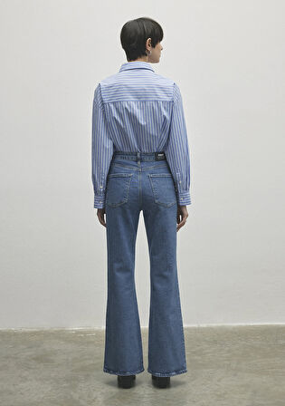 Los Angeles Classic Denim Indigo Mavisi Jean Pantolon 1010349-86463
