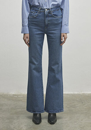 Los Angeles Classic Denim Indigo Mavisi Jean Pantolon 1010349-86463