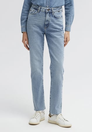 New York Classic Denim Vintage İndigo Mavisi Jean Pantolon 101441-86468
