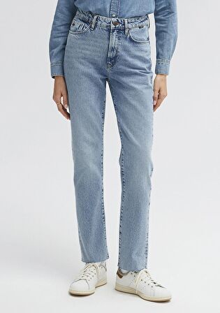 New York Classic Denim Vintage İndigo Mavisi Jean Pantolon 101441-86468