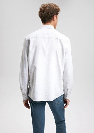 Mavi Beyaz Gömlek 0210053-71807