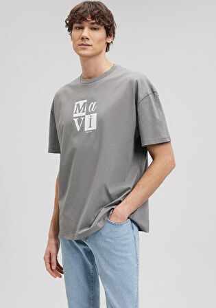 Mavi Logo Baskılı Yeşili Tişört 0612005-70132