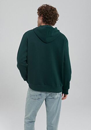 Mavi M Baskılı Yeşil Sweatshirt 0S10106-81570
