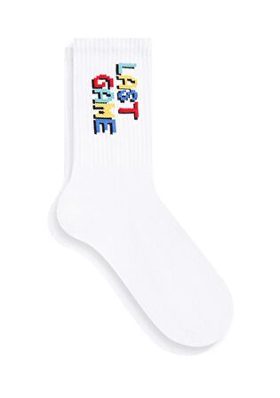 Mavi Beyaz Socket Socks 0911345-620