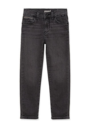 Erkek Çocuk Tom Sporty Jean Pantolon-Koyu Gri  | 7-8