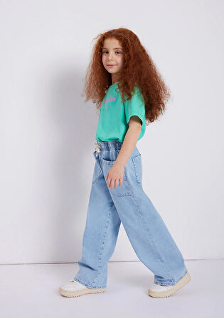 Loco 90S Buz Mavi Jean Pantolon 7010405-86710