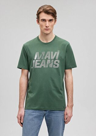 Mavi Jeans Baskılı Yeşil Tişört 0610260-81570