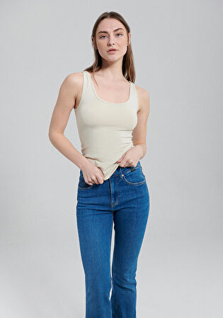 Mavi Bisiklet Yaka Gri Basic Tişört 1611367-70134