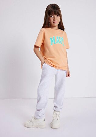 Mavi Logo Baskılı Turuncu Tişört 7610109-71124