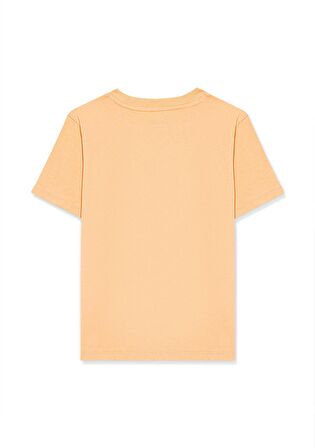 Mavi Logo Baskılı Turuncu Tişört 7610109-71124