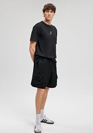 Mavi Siyah Kargo Şort 0410211-900