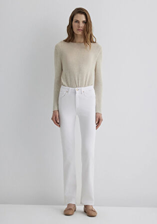 Kendra Gold Premium Beyaz Jean Pantolon 1074686459