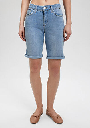 Alexis Casual Açık Mavi Jean Şort 1441587067