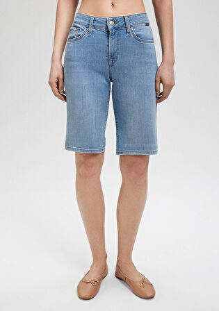 Alexis Casual Açık Mavi Jean Şort 1441587067
