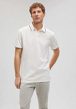 Mavi Beyaz Polo Tişört 0611902-70057