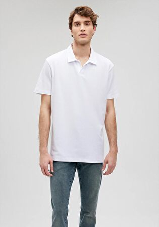 Mavi Beyaz Polo Tişört 0611904-620