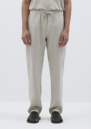 Mavi Keten Jogger Bej Pantolon 0010153-70144