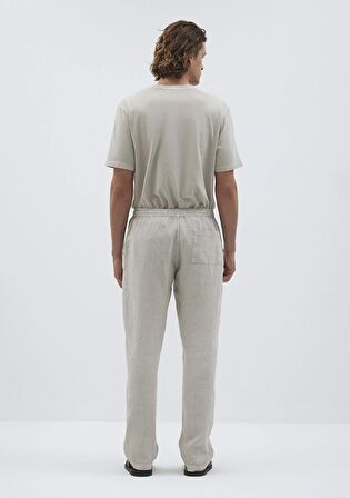 Mavi Keten Jogger Bej Pantolon 0010153-70144