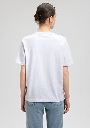 Mavi Jeans Baskılı Gri Tişört 1612421-87033