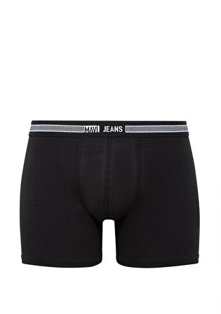 Mavi 3lü Siyah Basic Boxer Seti 0911508-900