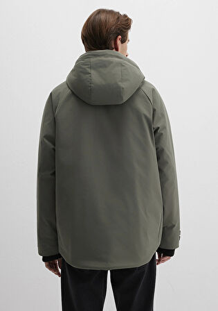 Cep Detaylı Haki Mont 0110467-85485