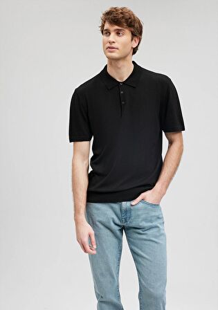 Mavi Siyah Polo Tişört 0710249-900