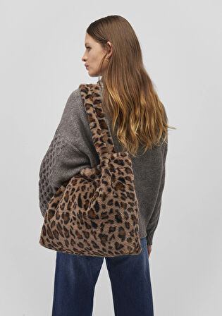 Leopar Desenli Omuz Çantası 1912822-86783