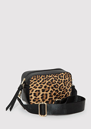 Leopar Desenli Çapraz Çanta 1912820-82337