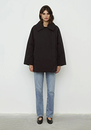 Siyah Oversize Ceket 1110535-900