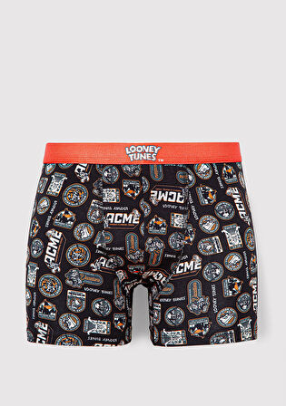 Looney Tunes Baskılı Siyah Boxer 0911635-900