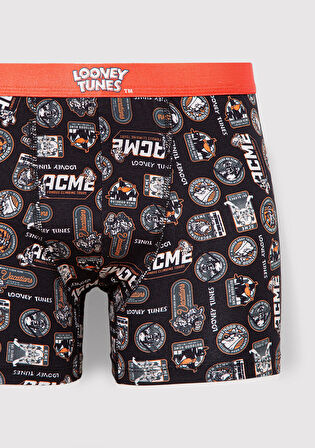 Looney Tunes Baskılı Siyah Boxer 0911635-900