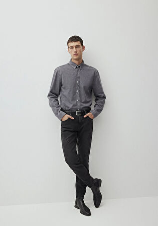 London Classic Denim Antrasit Jean Pantolon 0010172-87848