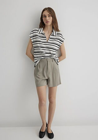 Çizgili Polo Tişört 1612610-85454