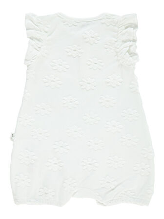 Civil Baby Kız Bebek Tulum 6-18 Ay Ekru