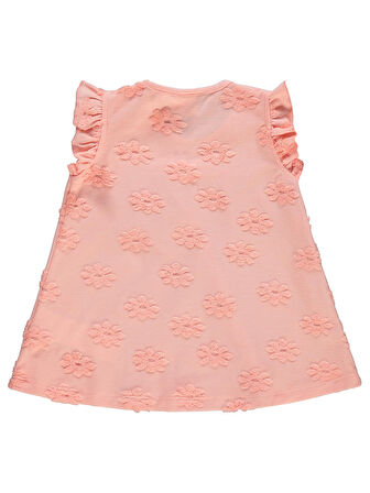 Civil Baby Kız Bebek Elbise 6-18 Ay Pudra