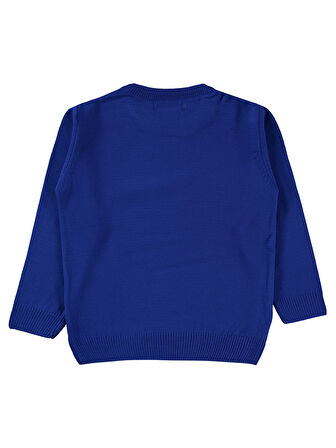 Civil Boys Erkek Çocuk Kazak 2-5 Yaş Saks Mavisi