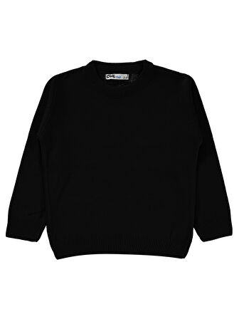 Civil Boys Erkek Çocuk Kazak 2-5 Yaş Siyah