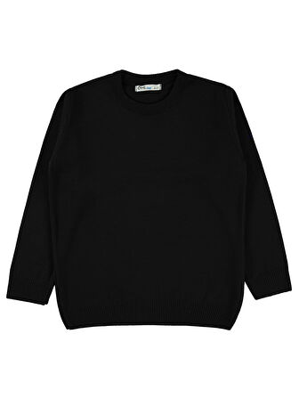 Civil Boys Erkek Çocuk Kazak 10-13 Yaş Siyah