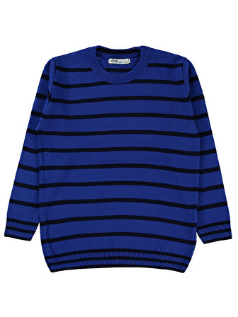 Civil Boys Erkek Çocuk Kazak 6-9 Yaş  Saks Mavisi