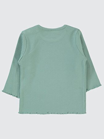 Civil Baby Kız Bebek Sweatshirt 6-18 Ay Çağla Yeşili