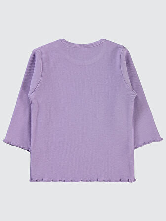 Civil Baby Kız Bebek Sweatshirt 6-18 Ay Lila