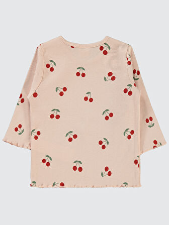 Civil Baby Kız Bebek Sweatshirt 6-18 Ay Pudra