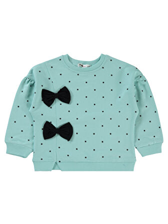 Civil Girls Kız Çocuk Sweatshirt 2-5 Yaş Deniz Köpüğü