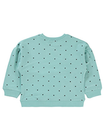 Civil Girls Kız Çocuk Sweatshirt 2-5 Yaş Deniz Köpüğü