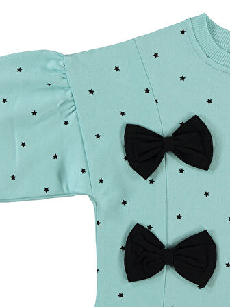 Civil Girls Kız Çocuk Sweatshirt 2-5 Yaş Deniz Köpüğü